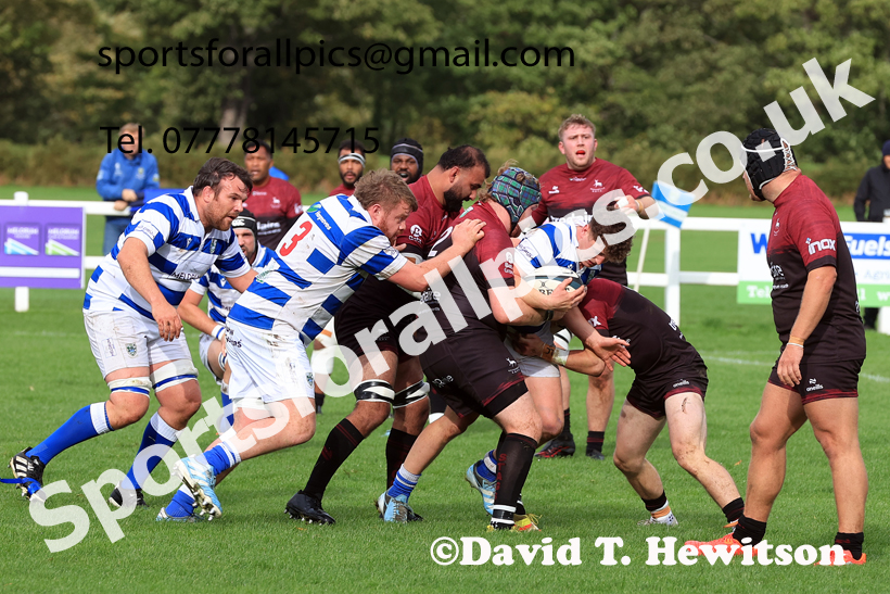 Tynedale v Rossendale, 2025 Tynedale Park, Corbridge, October 4th. Photo: David T. Hewitson/Sports for All Pics